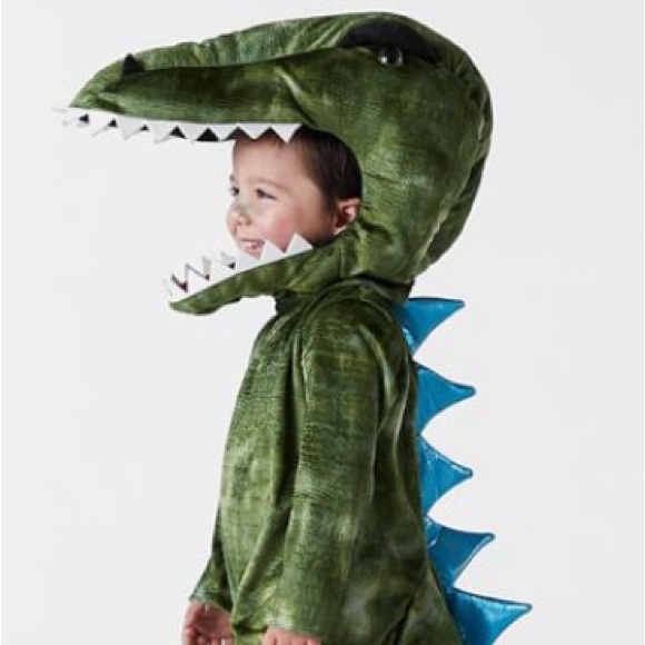 Pottery Barn Kids light up T Rex Dinosaur Costume 3T - Picture 5 of 5